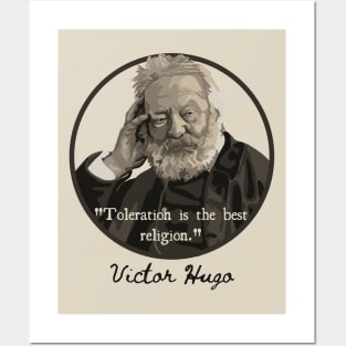 Victor Hugo Portrait and Quote Posters and Art